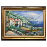 Original Painting on Canvas Signed Shofner