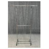 Rolling Clothing Rack
