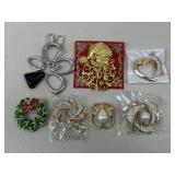 Brooches & Pendant / 7 pc