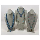 Costume Necklaces/ 4 pc