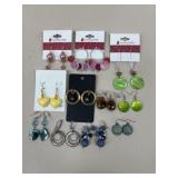 Costume Earrings / 11 pairs