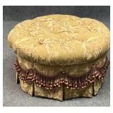 Round Tufted Ottoman