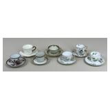 Demitasse Cup & Saucers / 7 Sets