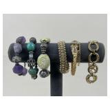 Bracelets / 6 pc