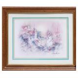 Garden Print by Andres Orpinas