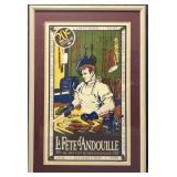 La fete d'Andouille S/N Print Matt Touchard