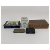 Comoyï¿½s/Otagiri+ Keepsake & Trinket Boxes / 5 pc