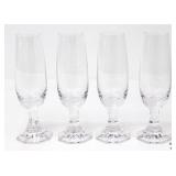 4 Rosenthal Champagne Flutes