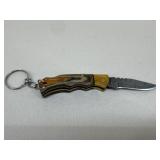 Custom Damascus Mini Pocket Knife