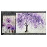 2/PC Decor Prints on Canvas