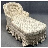 Sam Moore Skirted Chaise Lounge