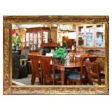 Gold frame Mirror