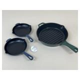 Zakarian 6 in Skillets & Cast Iron Grill Pan-New