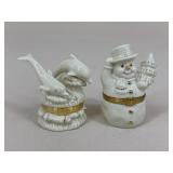 Lenox Treasures Trinket Boxes / 2 pc