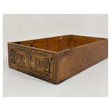 Vintage Cupid Brand Stick Candy Crate