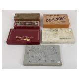 Vintage Domino Assortment / 6 pc