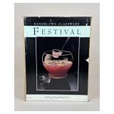 Festival 14-Piece Punch Bowl Set NIB