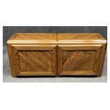 Wood Console Cabinet