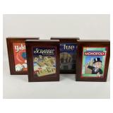 Vintage Games Collection Wooden Box Edition 4pc