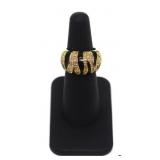 Swarovski 'Hannibal' Ring Sz 5.5 -Retail $150