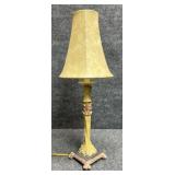 Resin Table Lamp w/Shade
