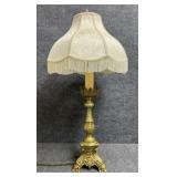 Metal Table Lamp w/Shade