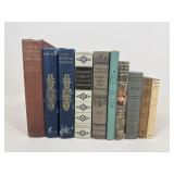 Antique & Vintage Books 1906-1975/10 pc