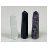 Crystal Towers/ Amethyst, Quarts, & Obsidian