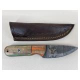 Fixed Blade Hunting/Skinning Knife w/ Sheath