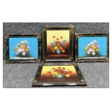 4/PC Original Paintings on Panel