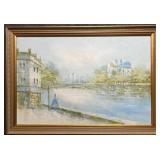Original Painting on Canvas Signed J. Brown