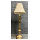Resin Table Lamp w/Shade