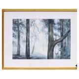 Watercolor Forest Print