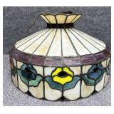 Stained Glass Hanging Light Fixture