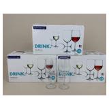 Luminarc Mendocino Wine Glasses/38 pc