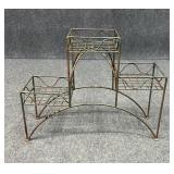 Metal Three Tier Plant Holder