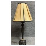 Resin Table Lamp w/Shade