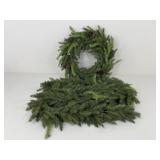 Wreath & Garland / 2 pc