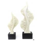 Pair of 'Hiro' Sculptures - Retail $775