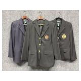 3 Womenï¿½s Blazers - Ralph Lauren+  - Sz 8 & 10