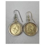 Russia USSR Roubles Earrings