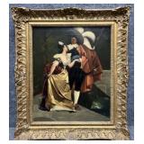 Vintage Original Oil Painting on Canvas Signed