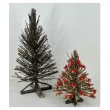 Miniature Wood Christmas Trees