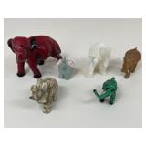 Elephant Figurines: Royal Doulton + / 6 pc