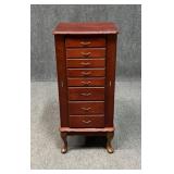 Powell Mahogany Jewelry Chest