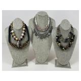 Costume  Necklaces / 7 pc