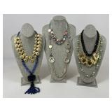 Costume Necklaces / 7 pc