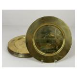 Andrea By Sadek Brass Chargers / 12 pc