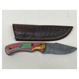 Custom Fixed Blade Knife w/ Sheath