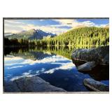Bear Lake Print on Canvas by Andy Cook